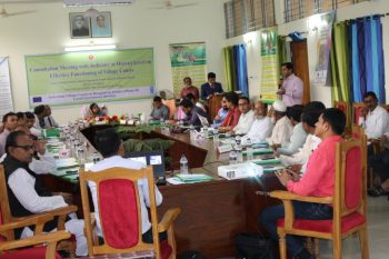 A consultation meeting with district judiciary and UP Chairmen of Sirajganj held on 6 April 2019