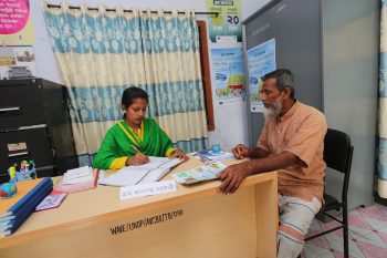 Registering a case in a Village Court is very easy for its service seekers