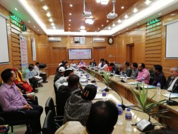 Half yearly coordination meeting on progress review and planning at district level